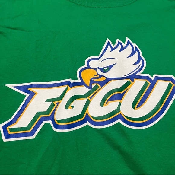 FGCU Champion Green Tee Size Medium Florida Gulf Coast University College - Picture 3 of 6